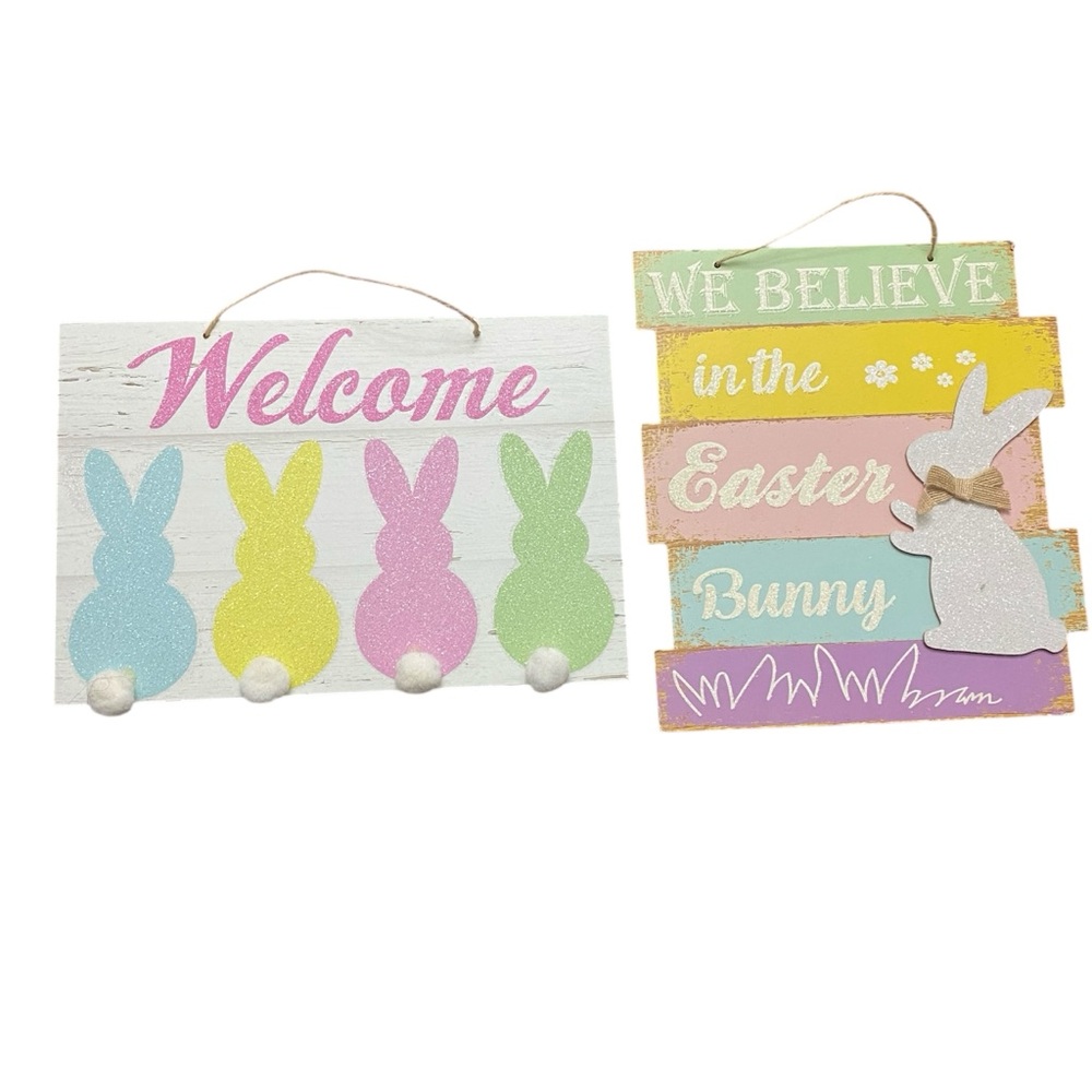 Easter Wooden Wall Decorations